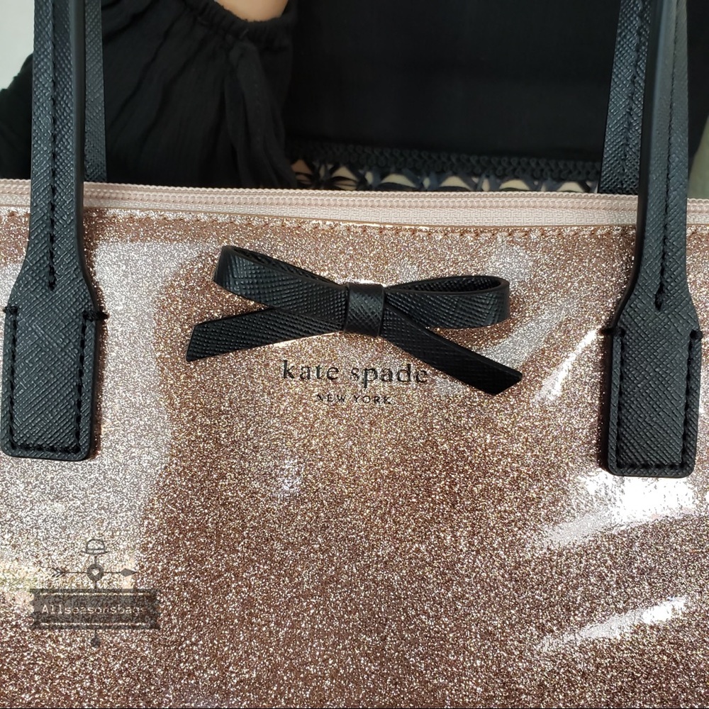NWT kate spade Jeralyn Street mavis Roségold tote - Picture 3 of 8
